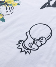 Load image into Gallery viewer, S/S FLORAL PRINT RINGER TEE
