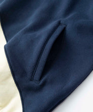 Load image into Gallery viewer, PANELED HALF ZIP HOODED SWEAT