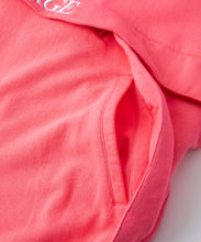 Load image into Gallery viewer, EMBROIDERY LOGO HALF ZIP HOODED SWEAT