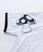 Load image into Gallery viewer, S/S FLORAL PRINT RINGER TEE