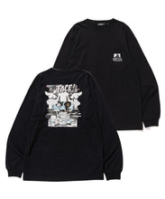 Load image into Gallery viewer, XLARGE x D*FACE L/S STRIPE SKULL RENDER POCKET TEE