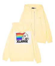 Load image into Gallery viewer, GO HOME LOGO ZIP HOODED SWEAT