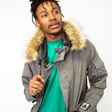 Load image into Gallery viewer, MILITARY HOODED JACKET
