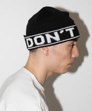 Load image into Gallery viewer, DON'T FRONT LOGO BEANIE
