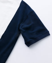 Load image into Gallery viewer, S/S COLORBLOCK HALF ZIP-UP SWEAT
