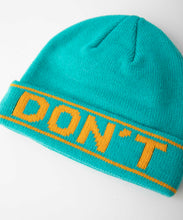 Load image into Gallery viewer, DON'T FRONT LOGO BEANIE
