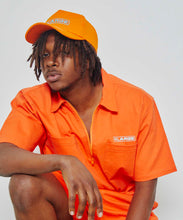 Load image into Gallery viewer, S/S HALF ZIP WORK SHIRT
