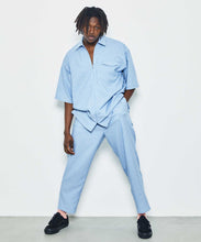 Load image into Gallery viewer, S/S ZIPPED BIG SHIRT
