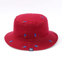 Load image into Gallery viewer, EMBROIDERY REVERSIBLE BUCKET HAT
