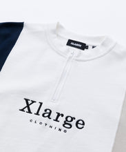 Load image into Gallery viewer, S/S COLORBLOCK HALF ZIP-UP SWEAT

