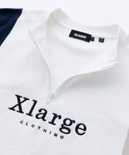 Load image into Gallery viewer, S/S COLORBLOCK HALF ZIP-UP SWEAT
