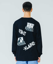 Load image into Gallery viewer, XLARGE x D*FACE L/S BIG RANDOM PRINT POCKET TEE
