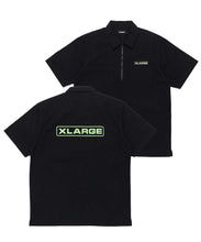 Load image into Gallery viewer, S/S HALF ZIP WORK SHIRT
