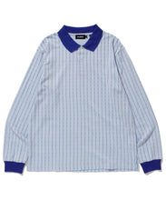 Load image into Gallery viewer, L/S ALLOVER LOGO POLO SHIRT
