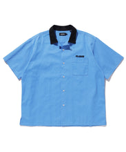 Load image into Gallery viewer, S/S 2 TONE OPEN COLLAR SHIRT
